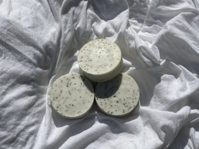 Exfoliating bar soap